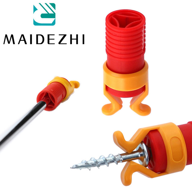 MAIDEZHI Generic Plastic Screw Holder Clamper Fixing Set Screw Screw Holder  Bit Fixing Sleeve Woodworking Tools